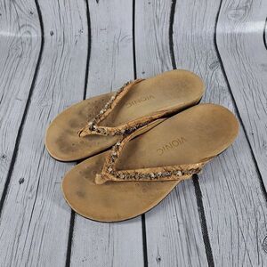 Vionic Belize Thong Sandals Size 7